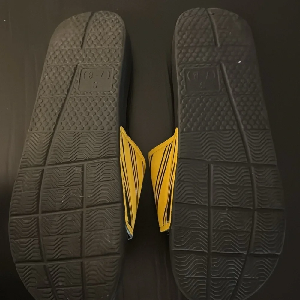 PITTSBURGH STEELERS SLIDES SZ SM 7-8 H4
